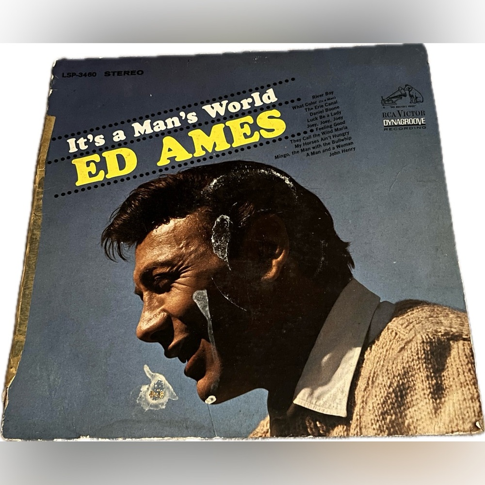💙 Ed Ames It’s A Man’s World Vinyl Album